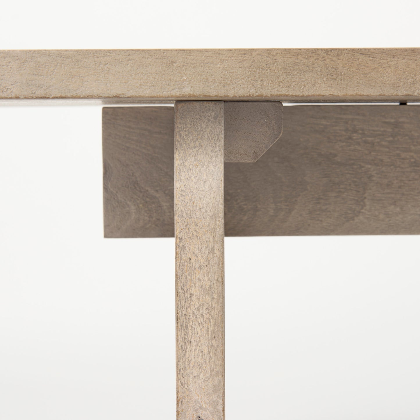Aida Bench Light Gray Wood - benches