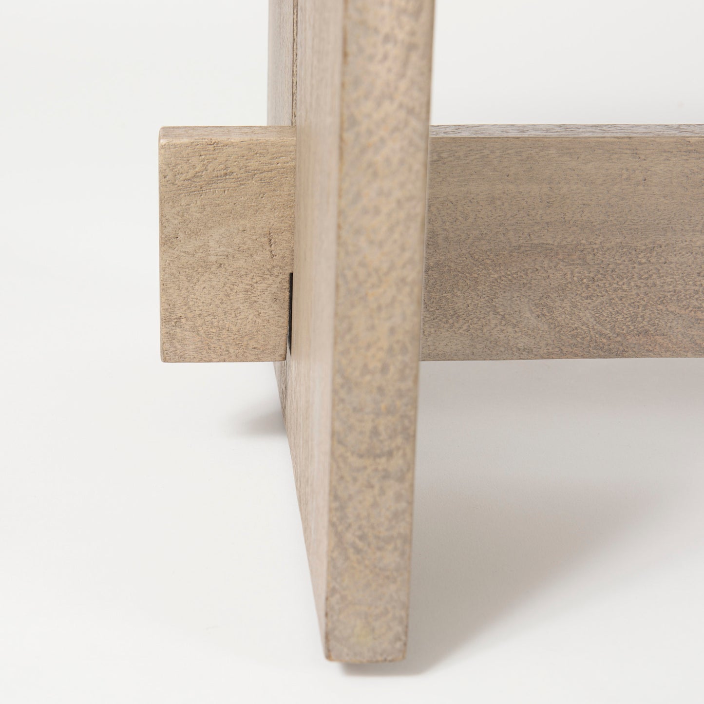 Aida Bench Light Gray Wood - benches
