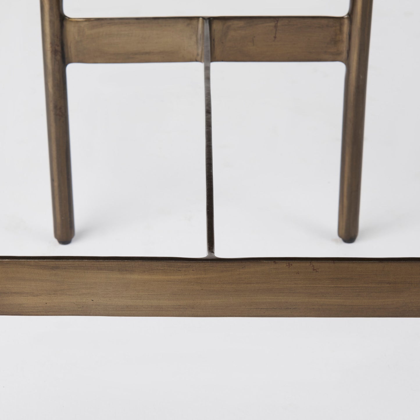 Millie Hide Seat Bar Counter Stool Gray Hair-On-Hide | Gold Metal | Counter - bar-stools