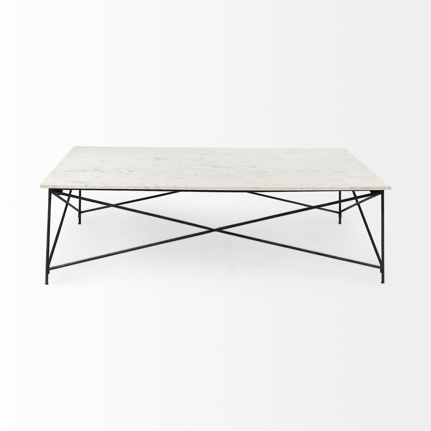 Lorlei Coffee Table White Marble | Gold Iron - coffee-tables