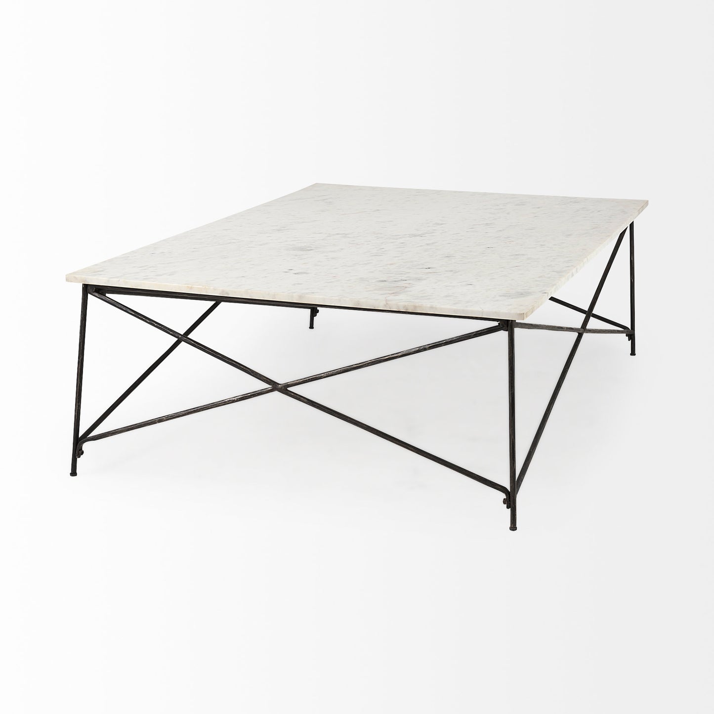 Lorlei Coffee Table White Marble | Gold Iron - coffee-tables