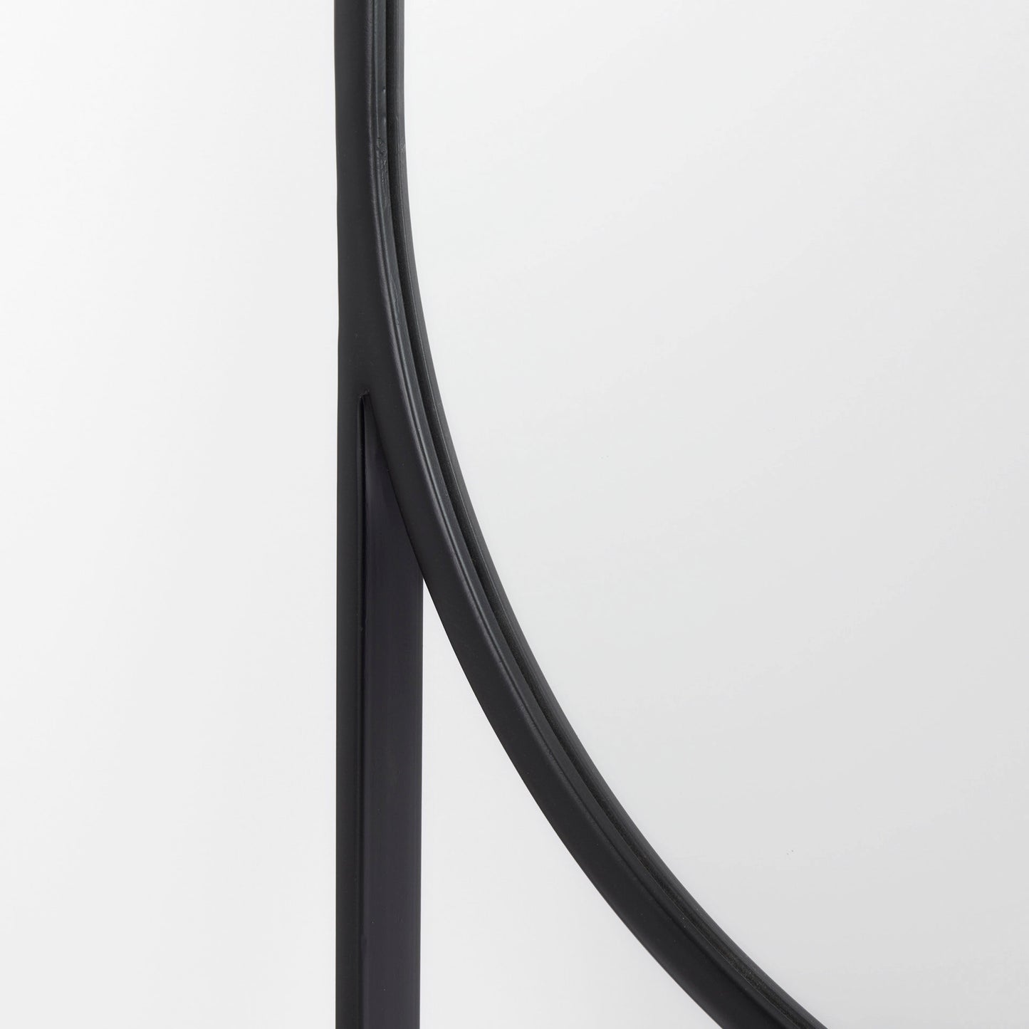 Sadie Floor Mirror Black Metal | 78H - floor-mirrors