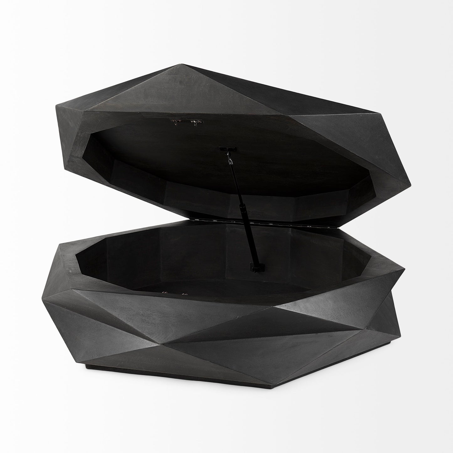 Arreto Coffee Table Black Wood - coffee-tables