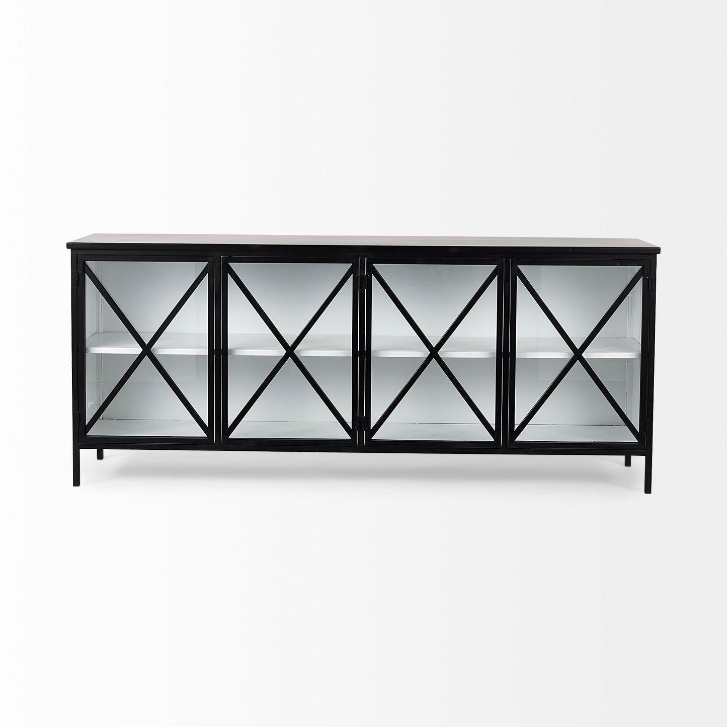 Aurelia Sideboard Black Metal - sideboards-and-buffets