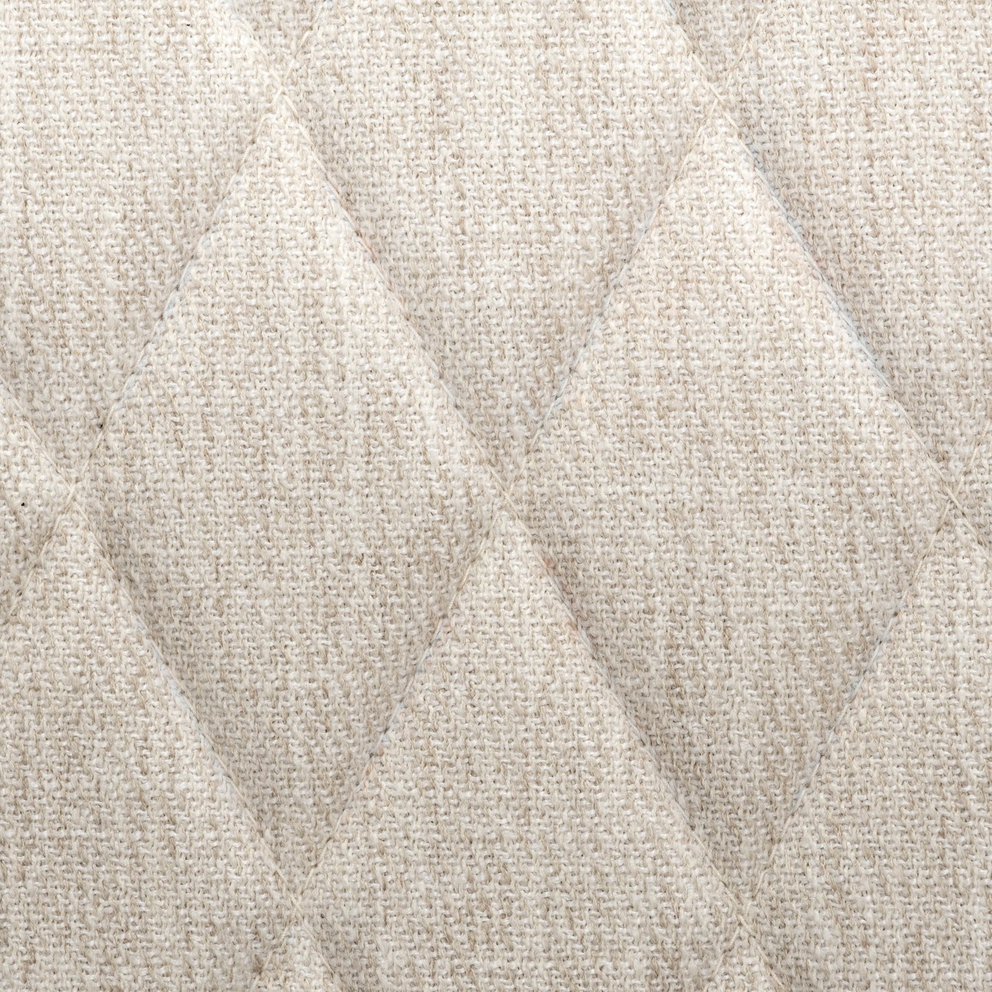 David Dining Chair Cream Fabric | Brown Wood - dining-chairs