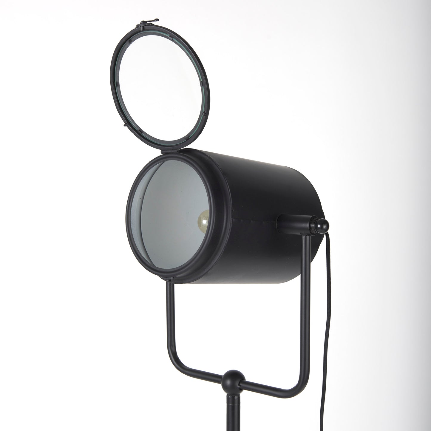 Debdou Floor Lamp Black Metal - floor-lamps
