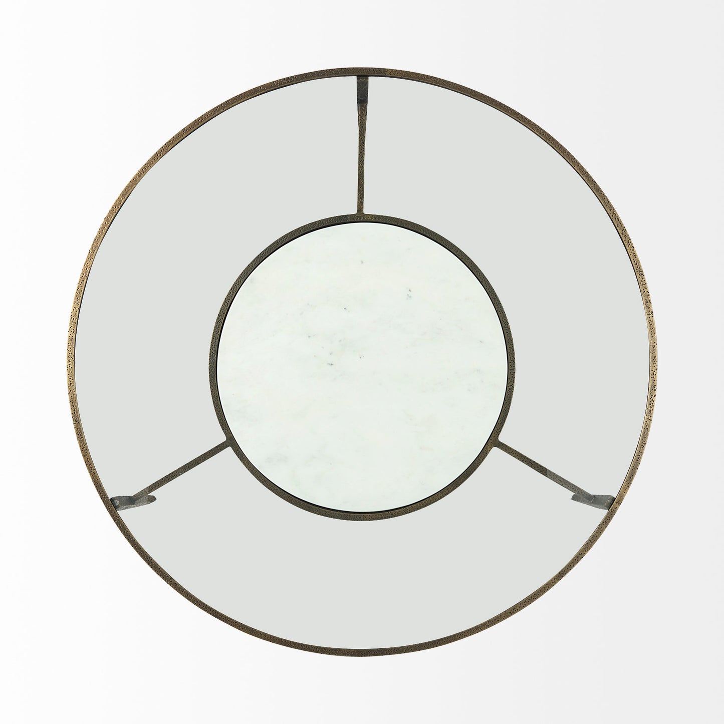 Felicity Coffee Table Glass & Marble | Gold Iron - coffee-tables