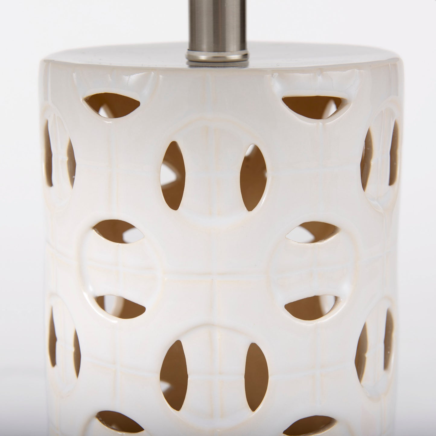 Hadley Table Lamp White Ceramic - table-lamps