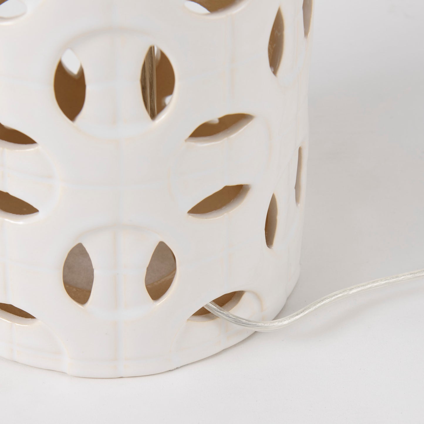 Hadley Table Lamp White Ceramic - table-lamps