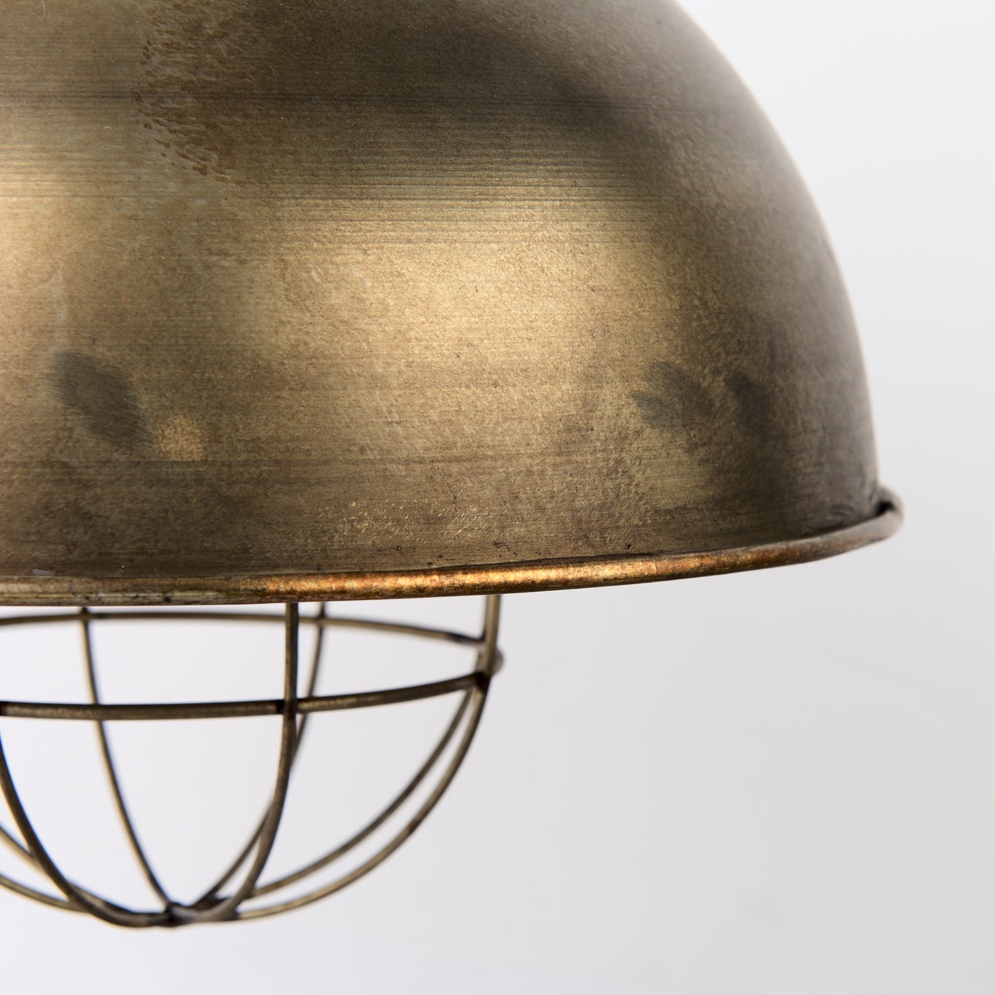Dawson I 13x13.5 Silver Toned Metal Dome Pendant Light