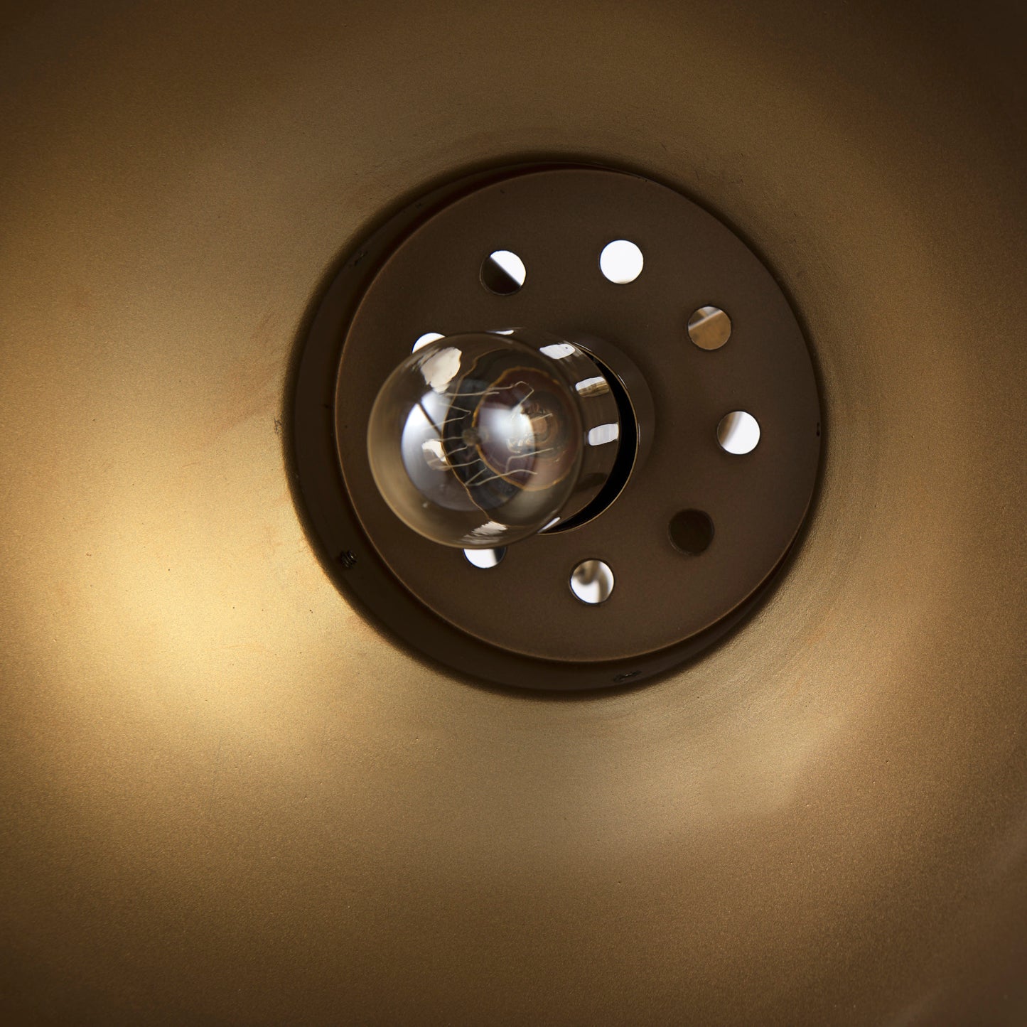 Leighton I 15x20 Gold Toned Metal Spherical Pendant Light