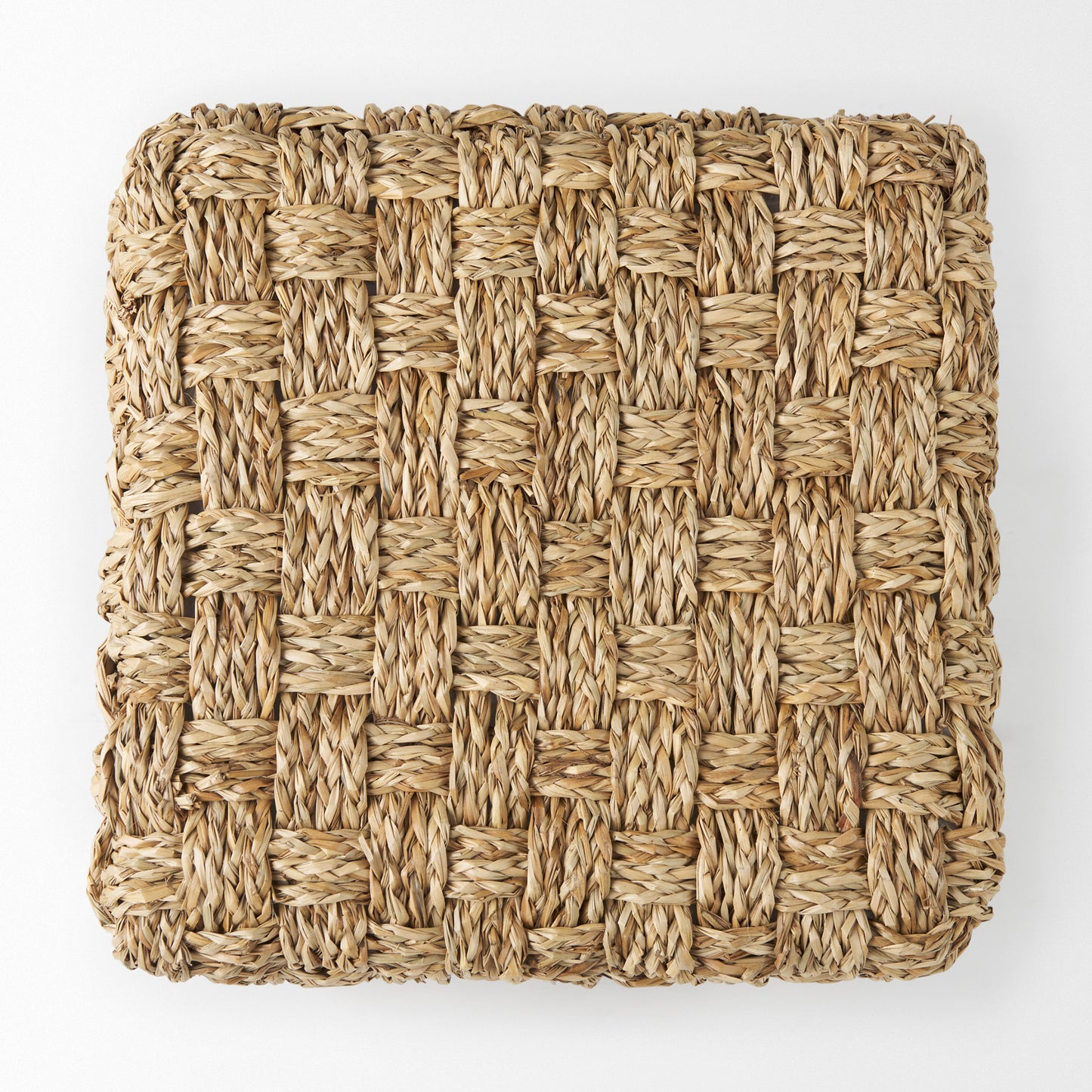 Adele Pouf Medium Brown Seagrass - poufs