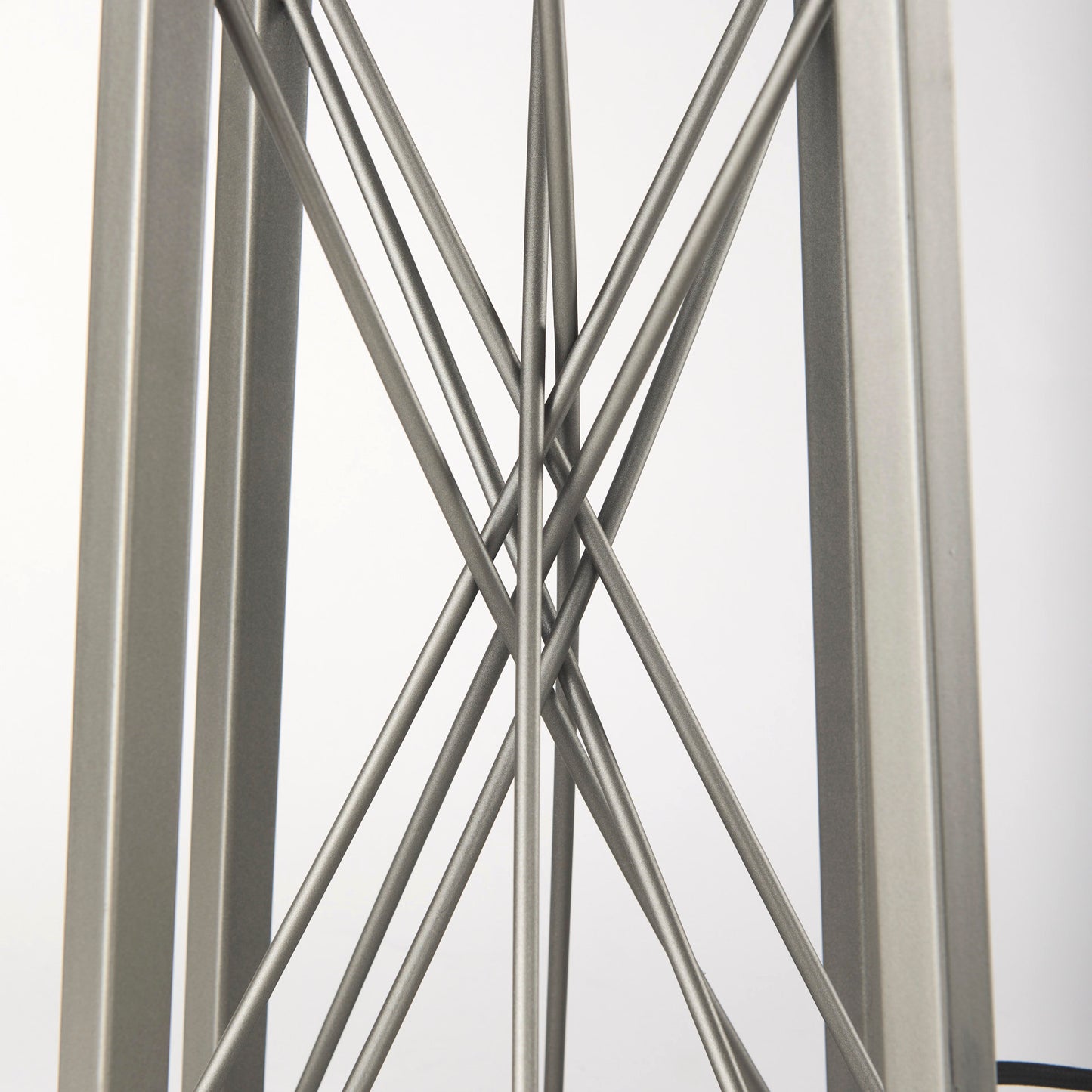 Raen Table Lamp Gray Metal | Beige Shade - table-lamps