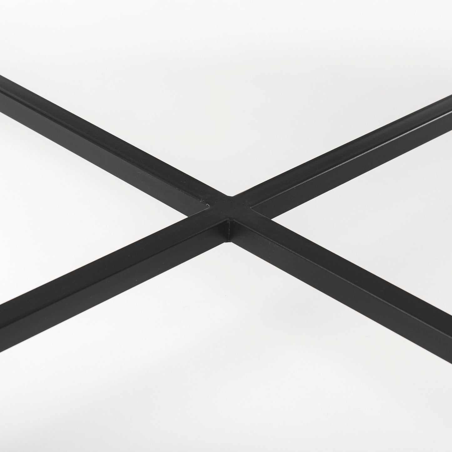 Lucas Coffee Table White Marble | Black Metal - coffee-tables