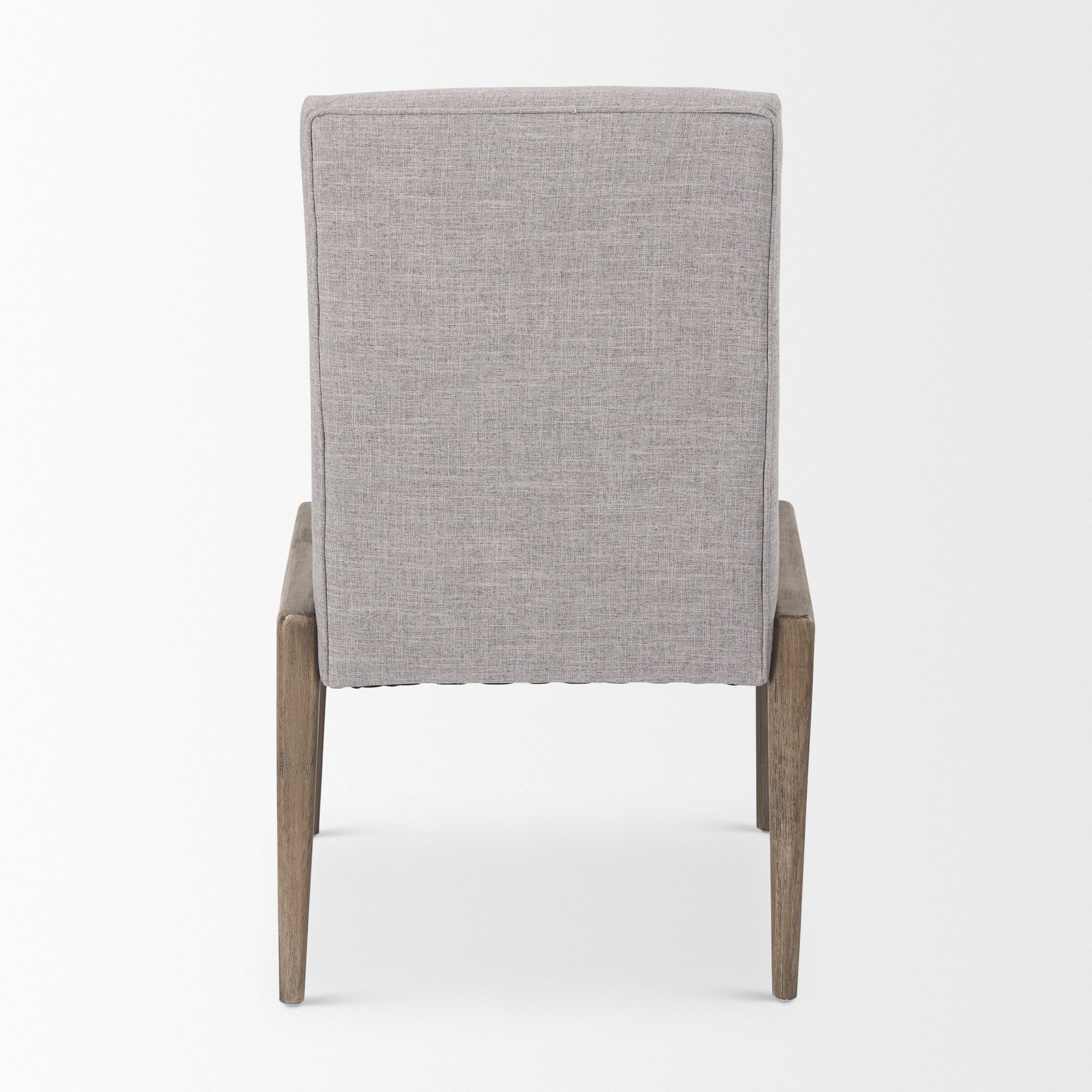 Palisades Dining Chair Gray | Brown Wood - dining-chairs