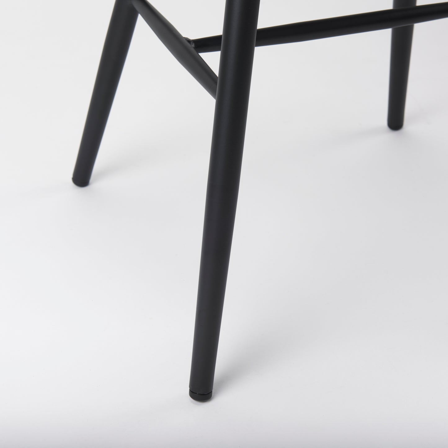 Colin 21.3L x 21.3W x 30.3H Black Metal Dining Chair