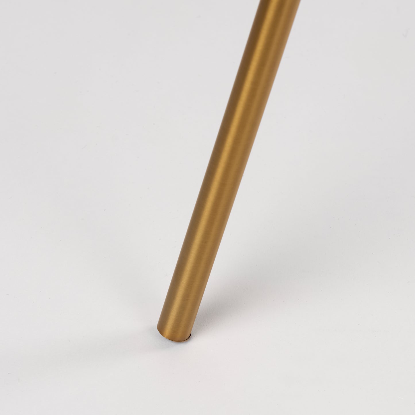 Ambrose Floor Lamp Gold Metal | Cream Shade - floor-lamps