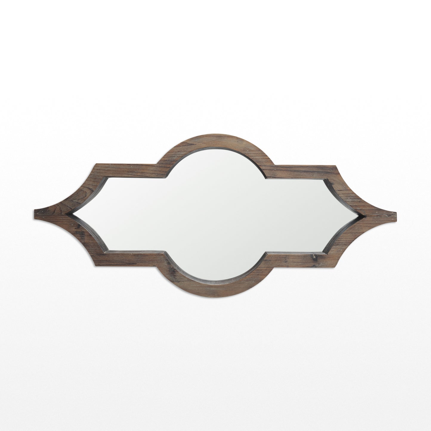 Tamanar Wall Mirror Brown Wood - wall-mirrors-grouped