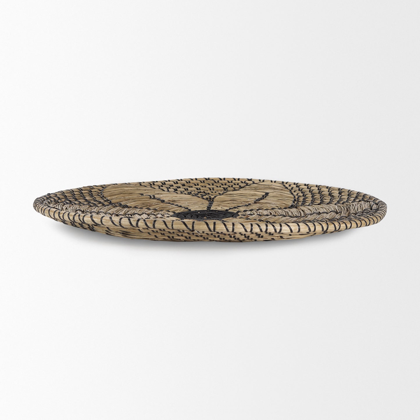 Mekhi Wall Decor Brown Seagrass | Black String - alternative-wall-decor