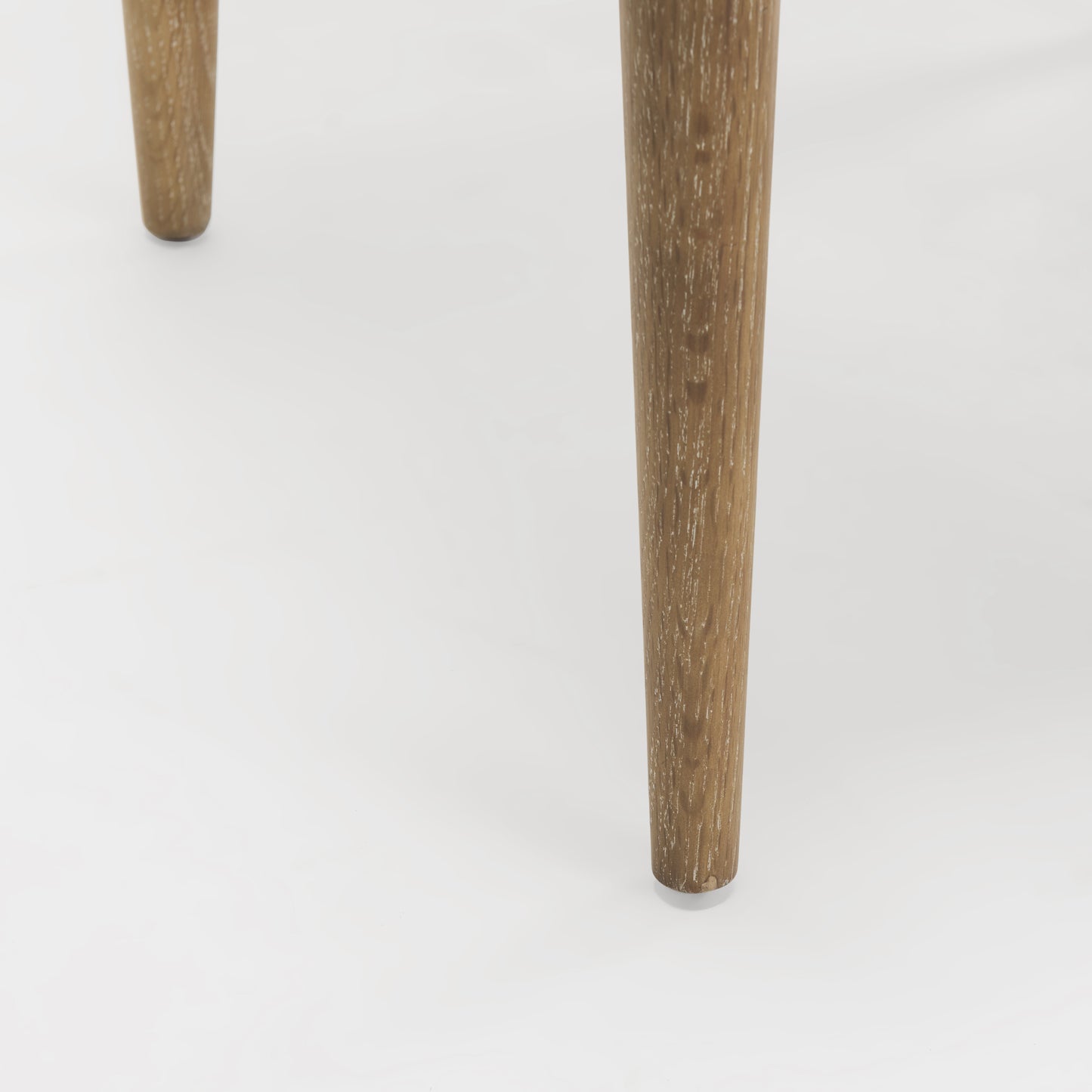 Cline Dining Chair Cream Fabric | Brown Wood - dining-chairs