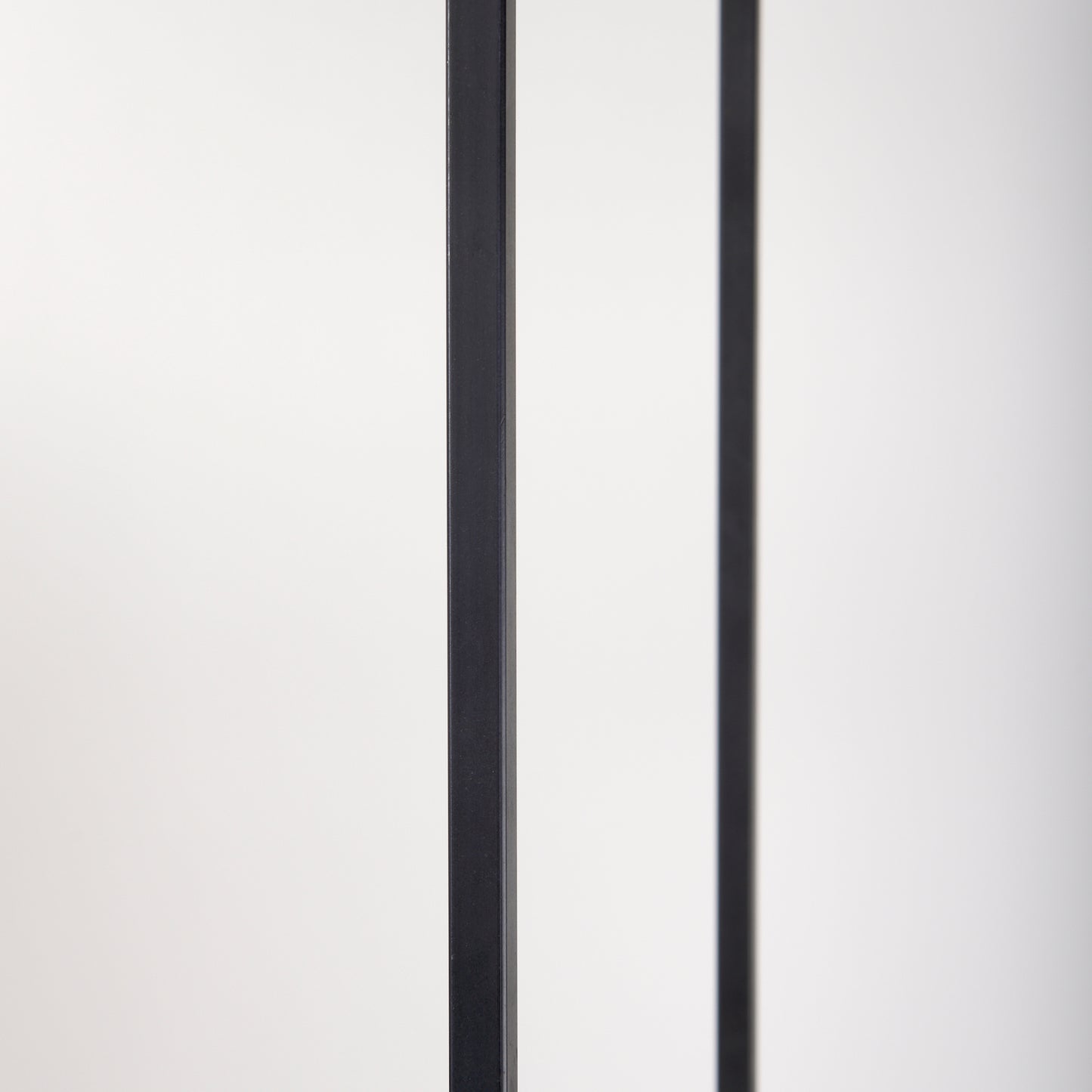 Morris 47.0L x 15.0W x 75.0H Light Brown Wood w/ Black Metal Frame 6-Tier Shelving Unit