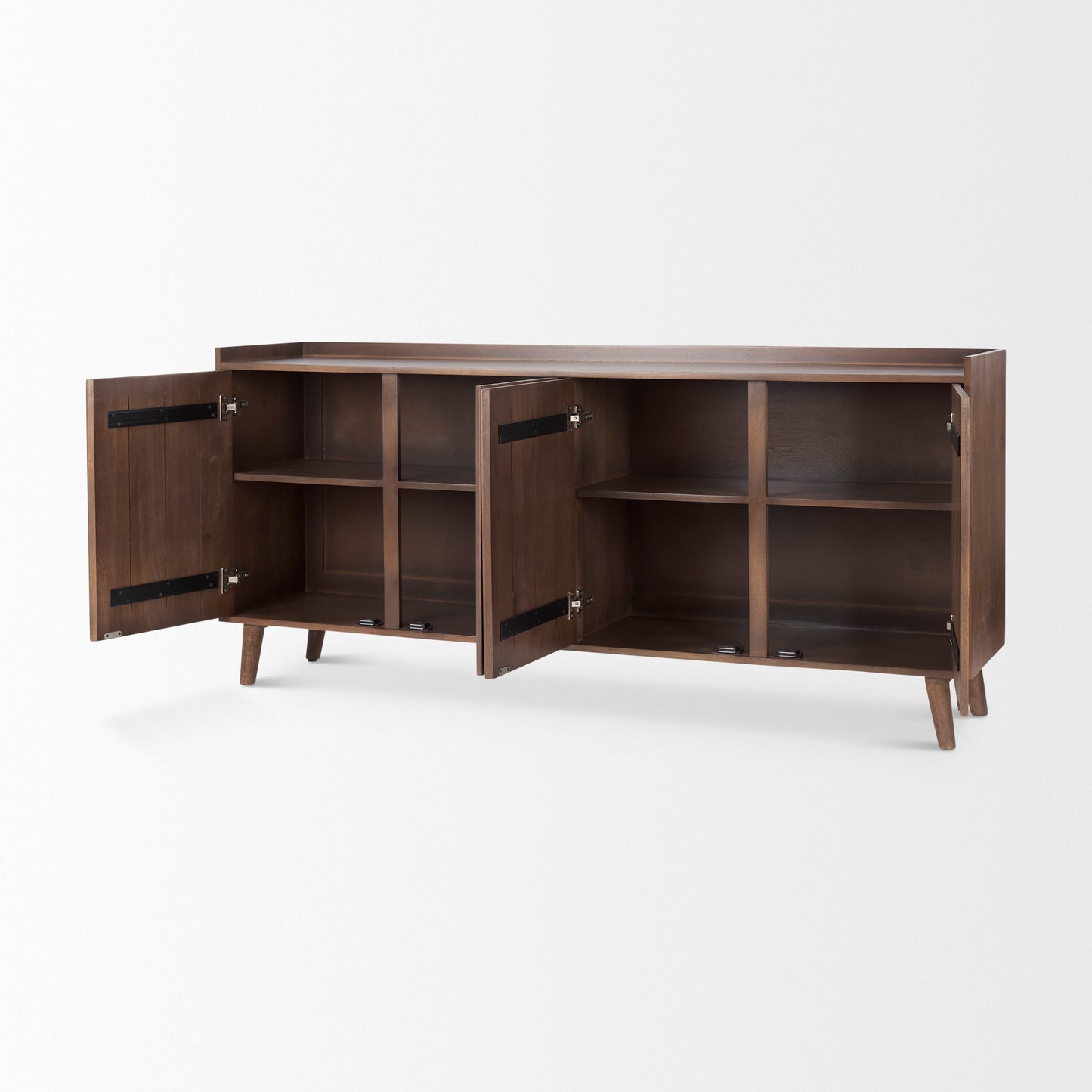 Lillie Sideboard Brown Wood - sideboards-and-buffets
