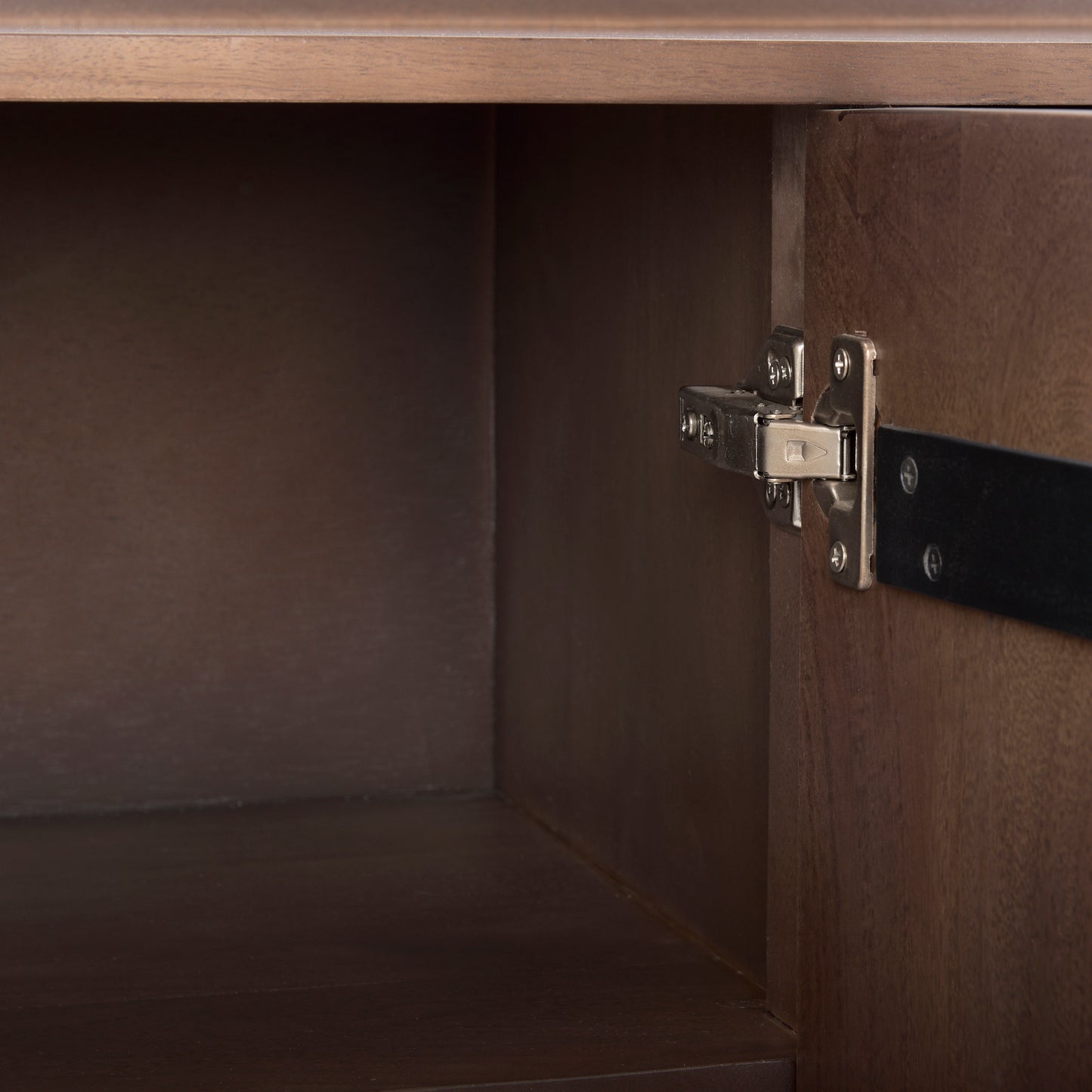 Lillie Sideboard Brown Wood - sideboards-and-buffets