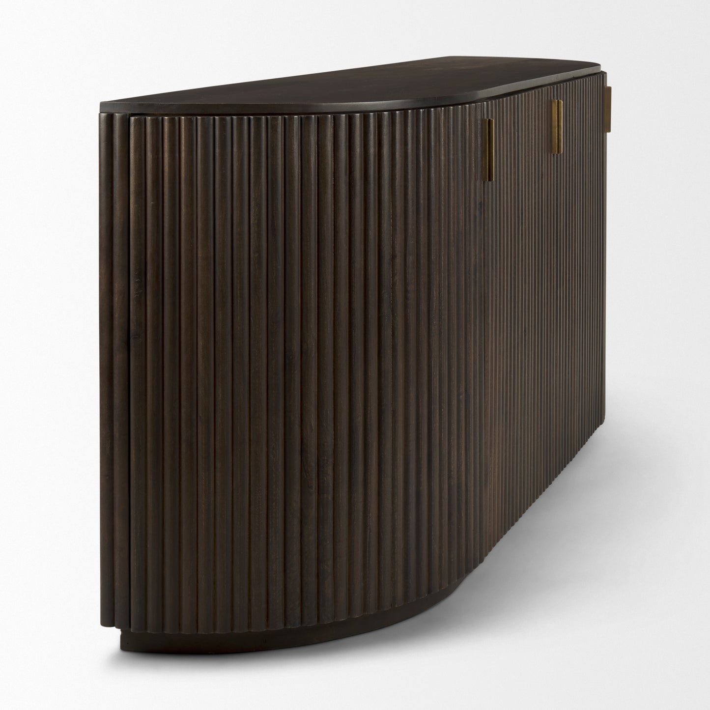 Terra Sideboard Dark Brown Wood - sideboards-and-buffets