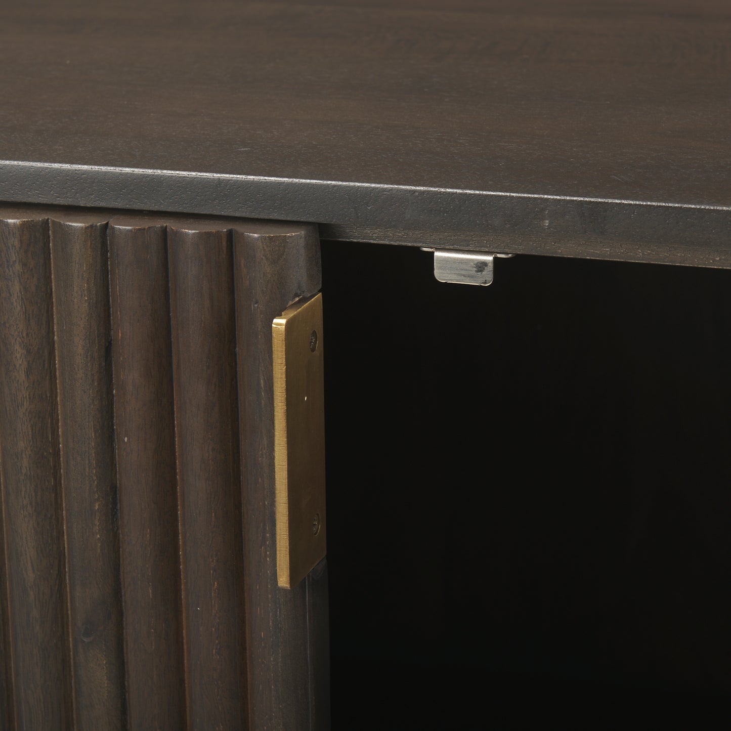 Terra Sideboard Dark Brown Wood - sideboards-and-buffets
