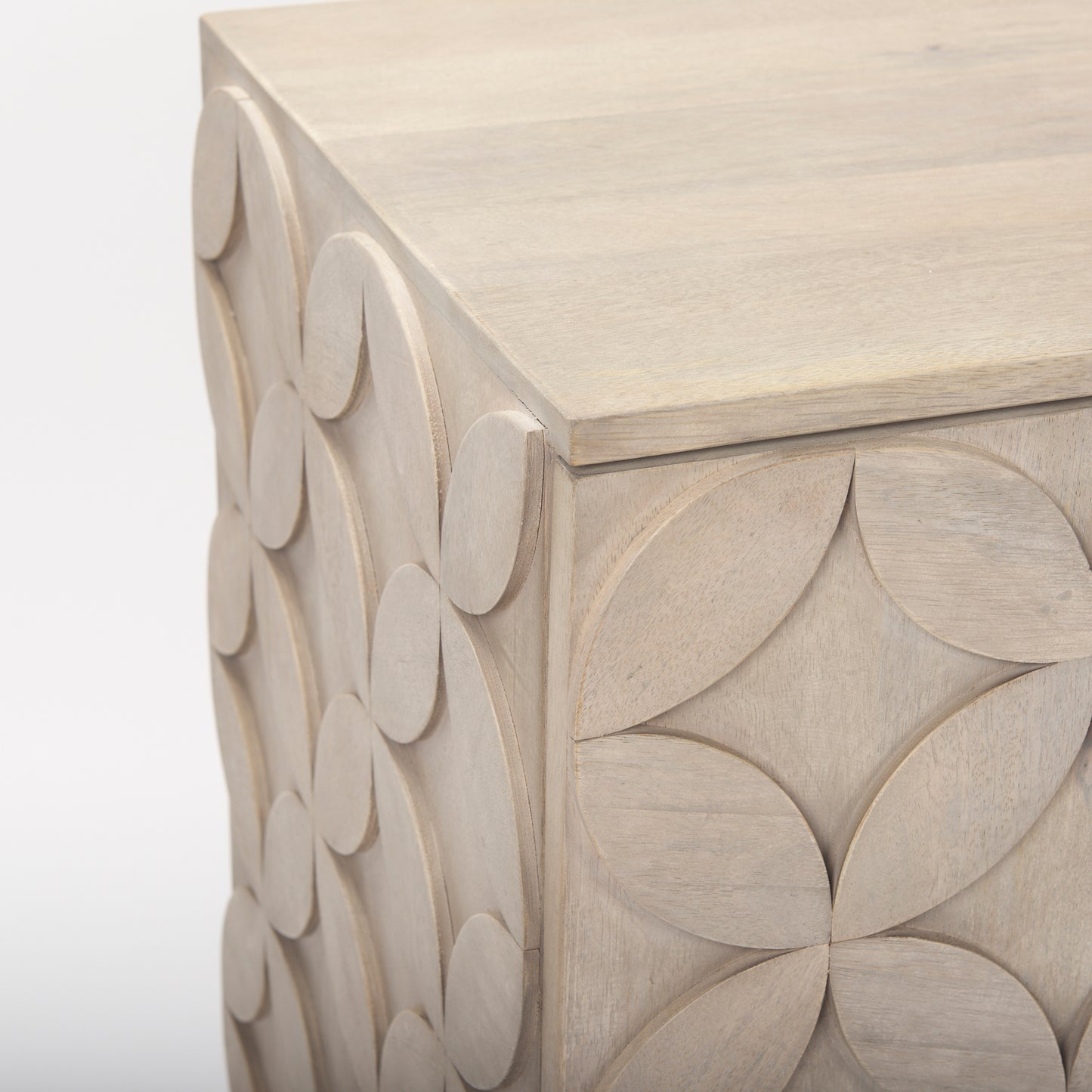 Excelsior Accent Cabinet Light Brown Wood | Gold Metal - acc-chest-cabinets