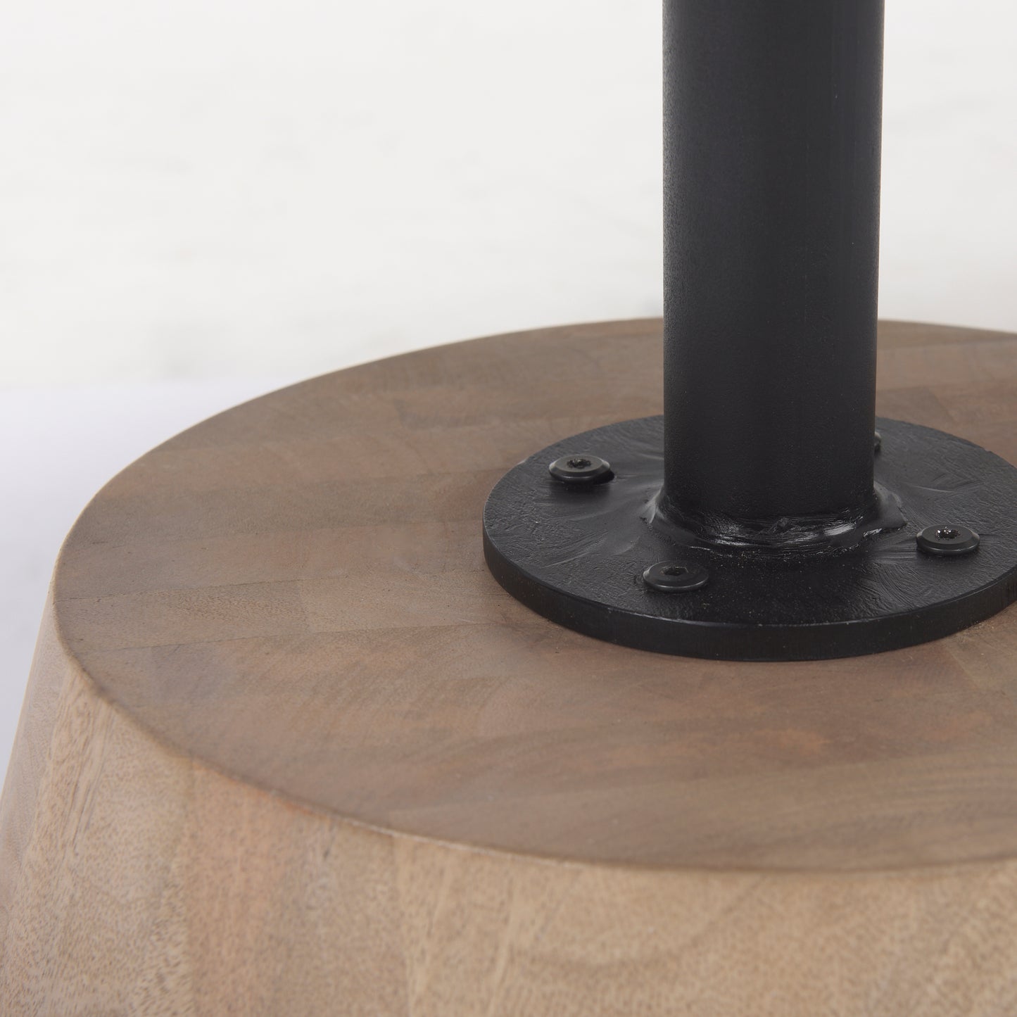Maxwell Coffee Table White Marble | Light Wood | Black Metal - coffee-tables