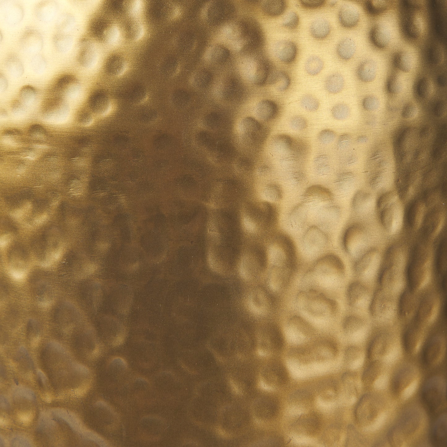 Leo 18.0L x 18.0W x 31.0H Gold Hammered W/White Fabric Shade Table Lamp