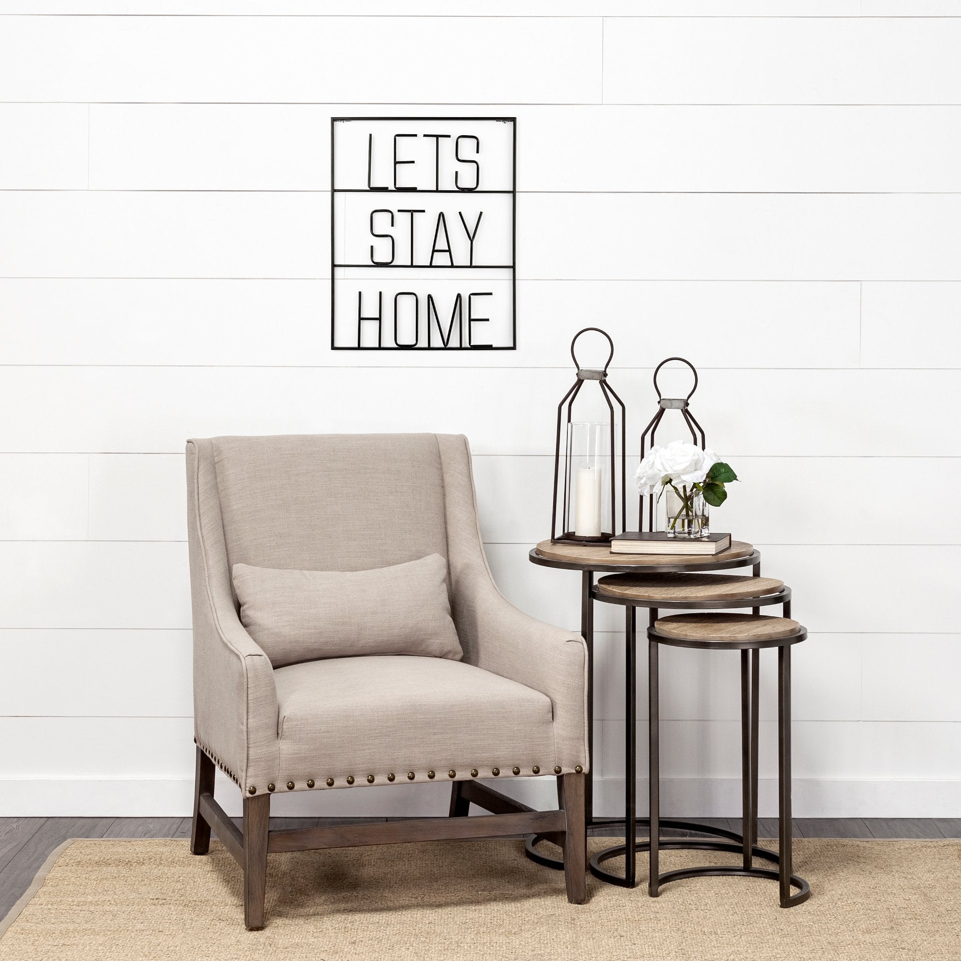Playful Sign Wall Decor Black Metal | Home - alternative-wall-decor