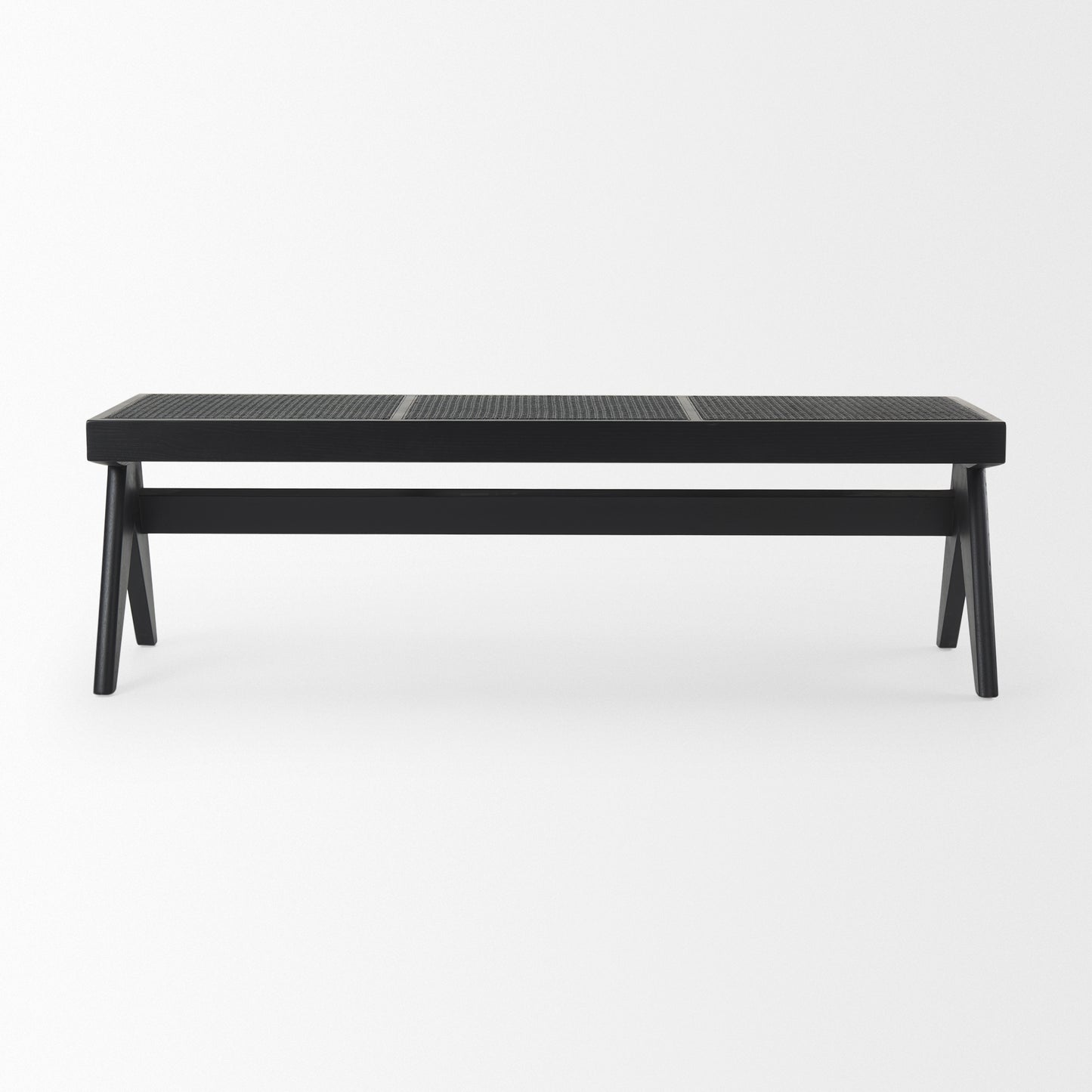 Arvin Bench Black Wood - benches