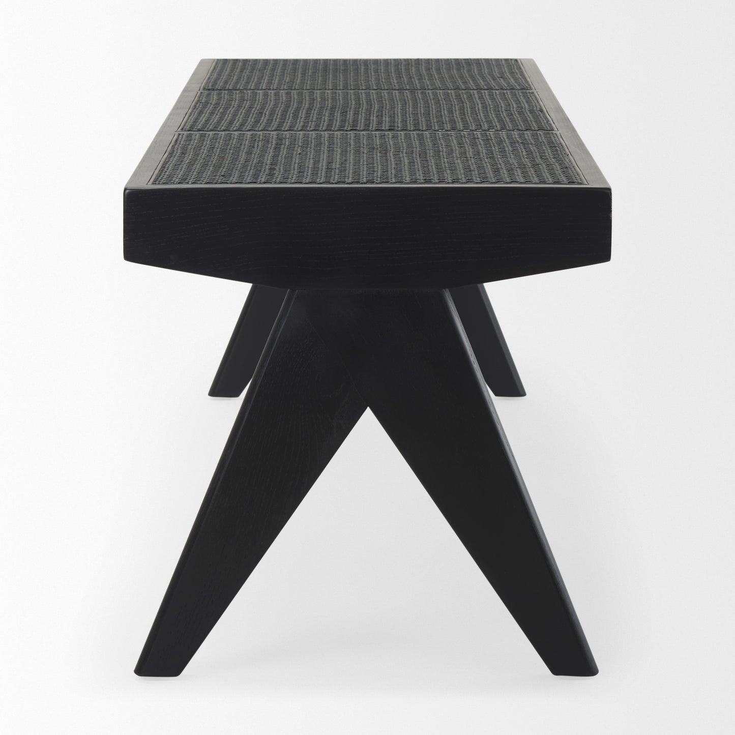Arvin Bench Black Wood - benches