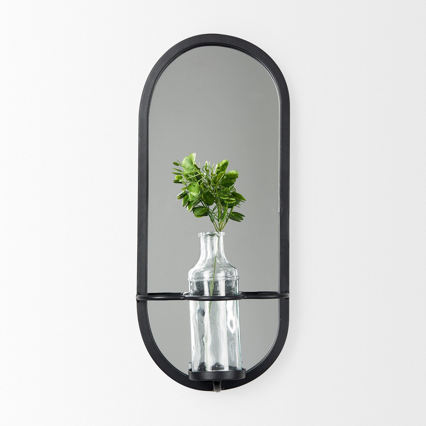Katherine Wall Decor Black Metal | Mirror - alternative-wall-decor