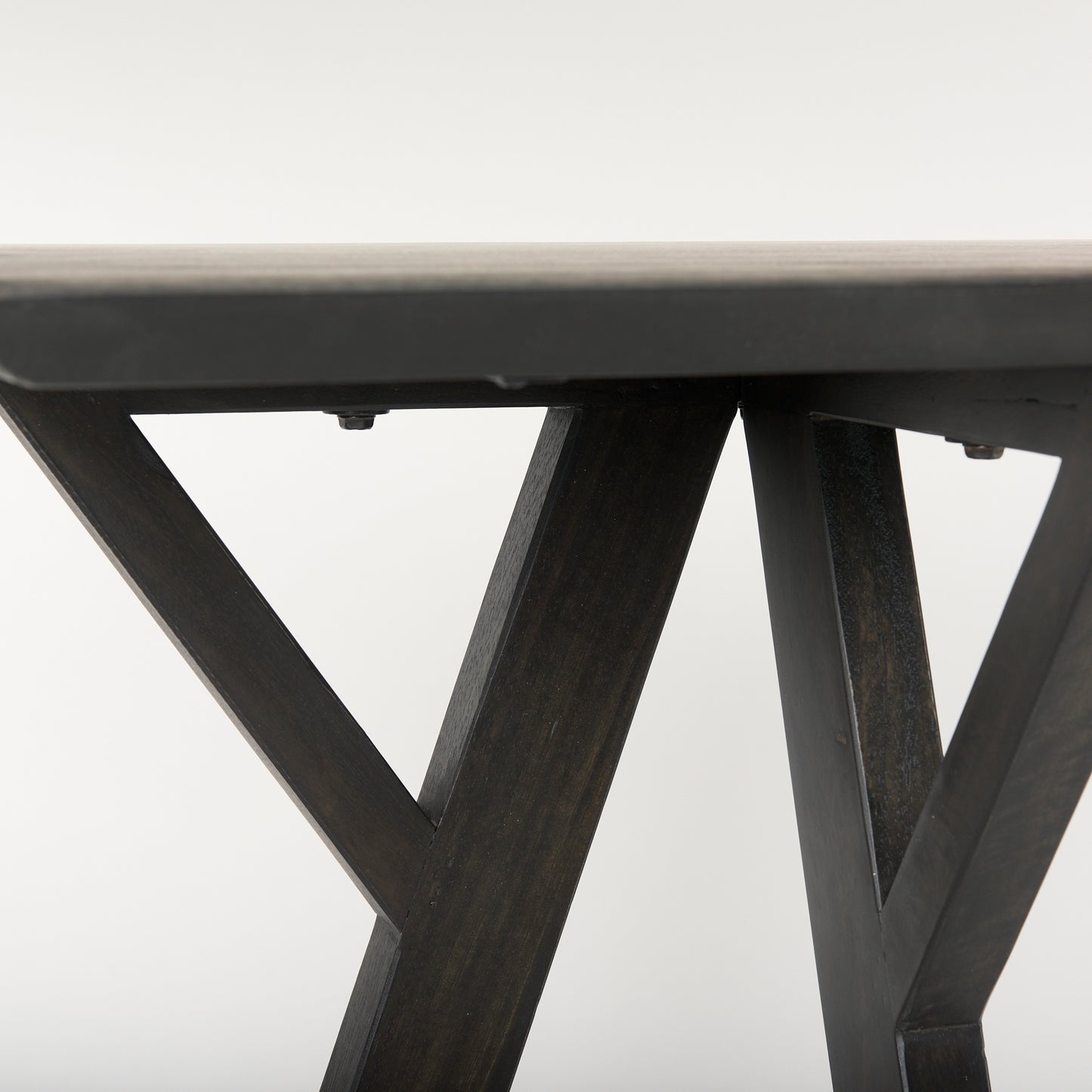 Jennings Console Table Dark Brown Wood - console-tables
