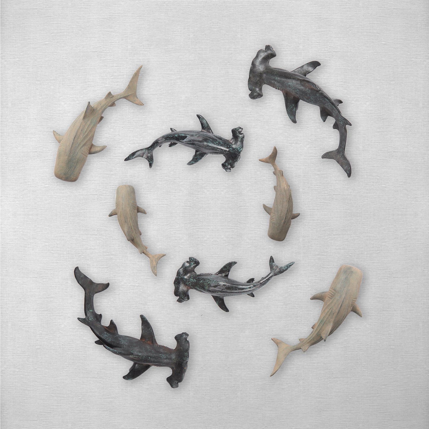Willa Wall Decor Gray Resin | 13L - alternative-wall-decor