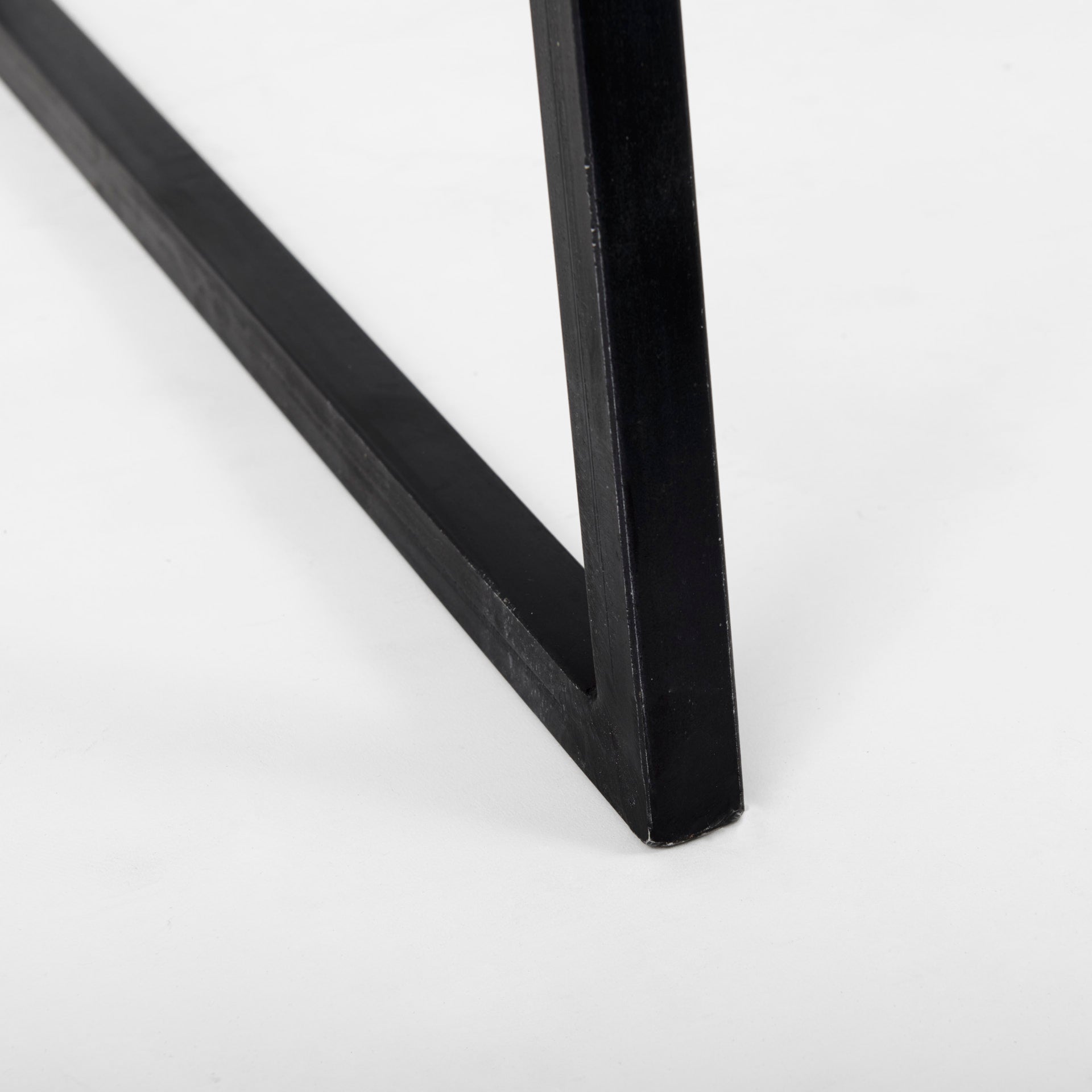 Cordell Office Desk Medium Brown Wood | Black Metal - office