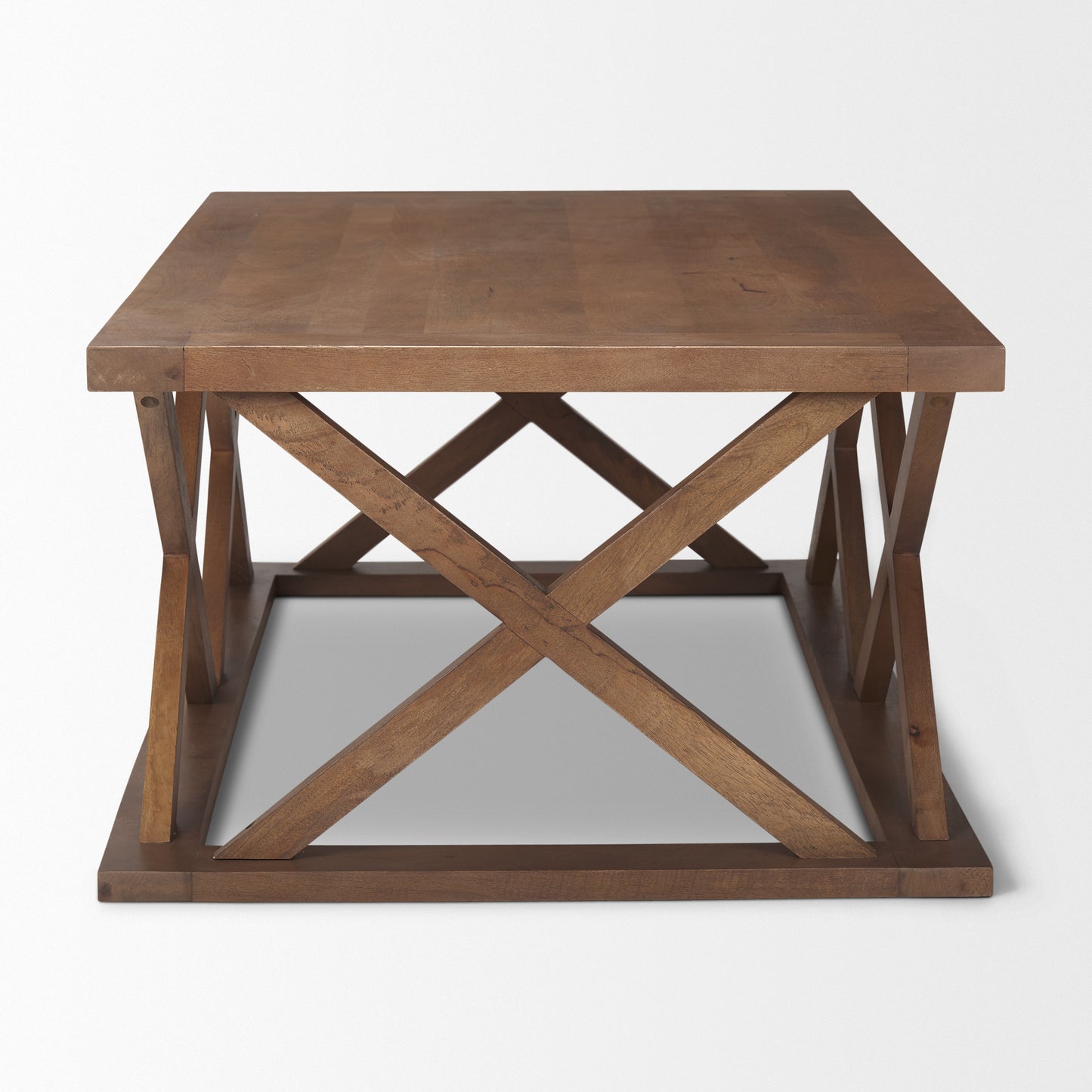 Forsey Rectangular Coffee Table Medium Brown Wood - coffee-tables