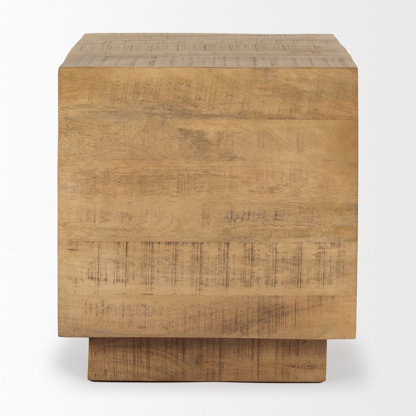 Hayden End Side Table Light Brown Wood | 11’’ Square - end-and-side-tables