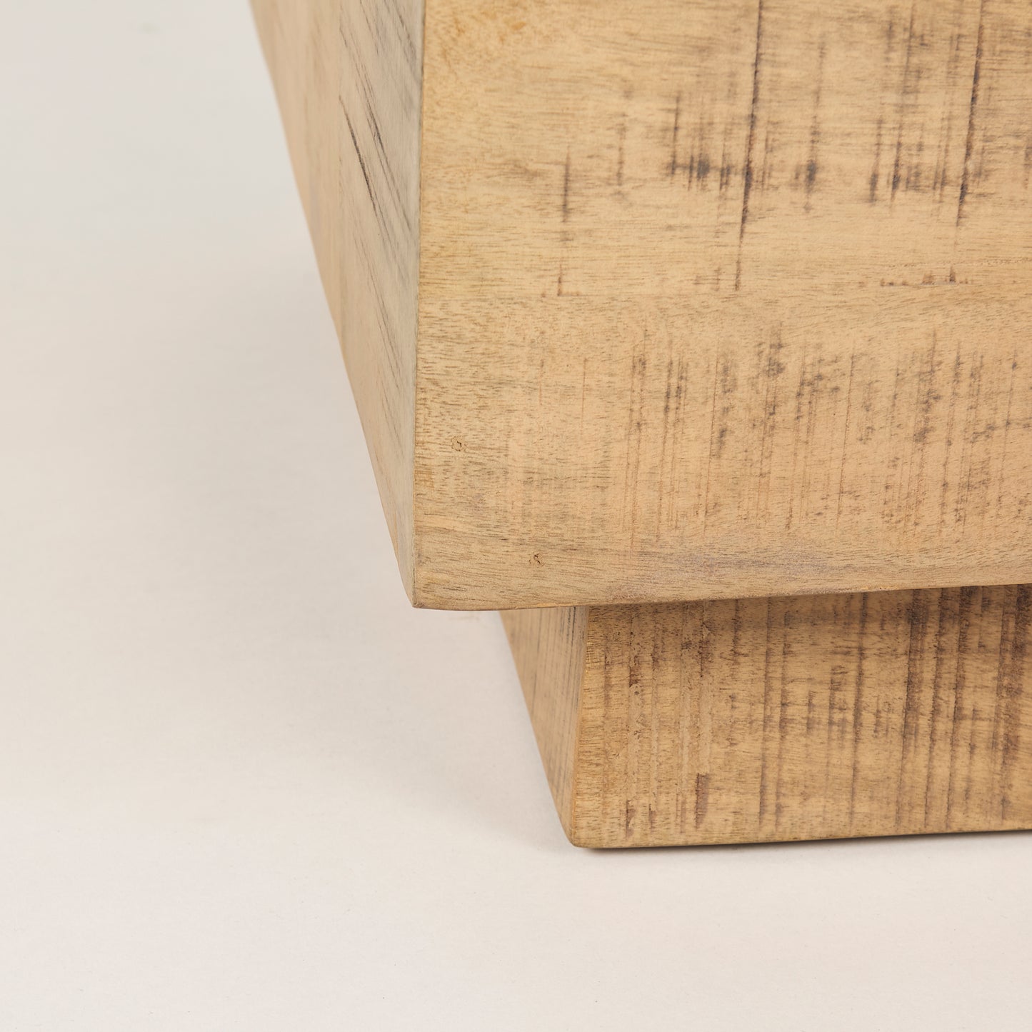 Hayden End Side Table Light Brown Wood | 11’’ Square - end-and-side-tables