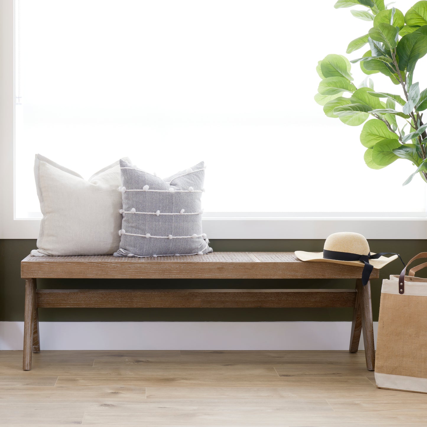 Arvin Bench Brown Wood - benches