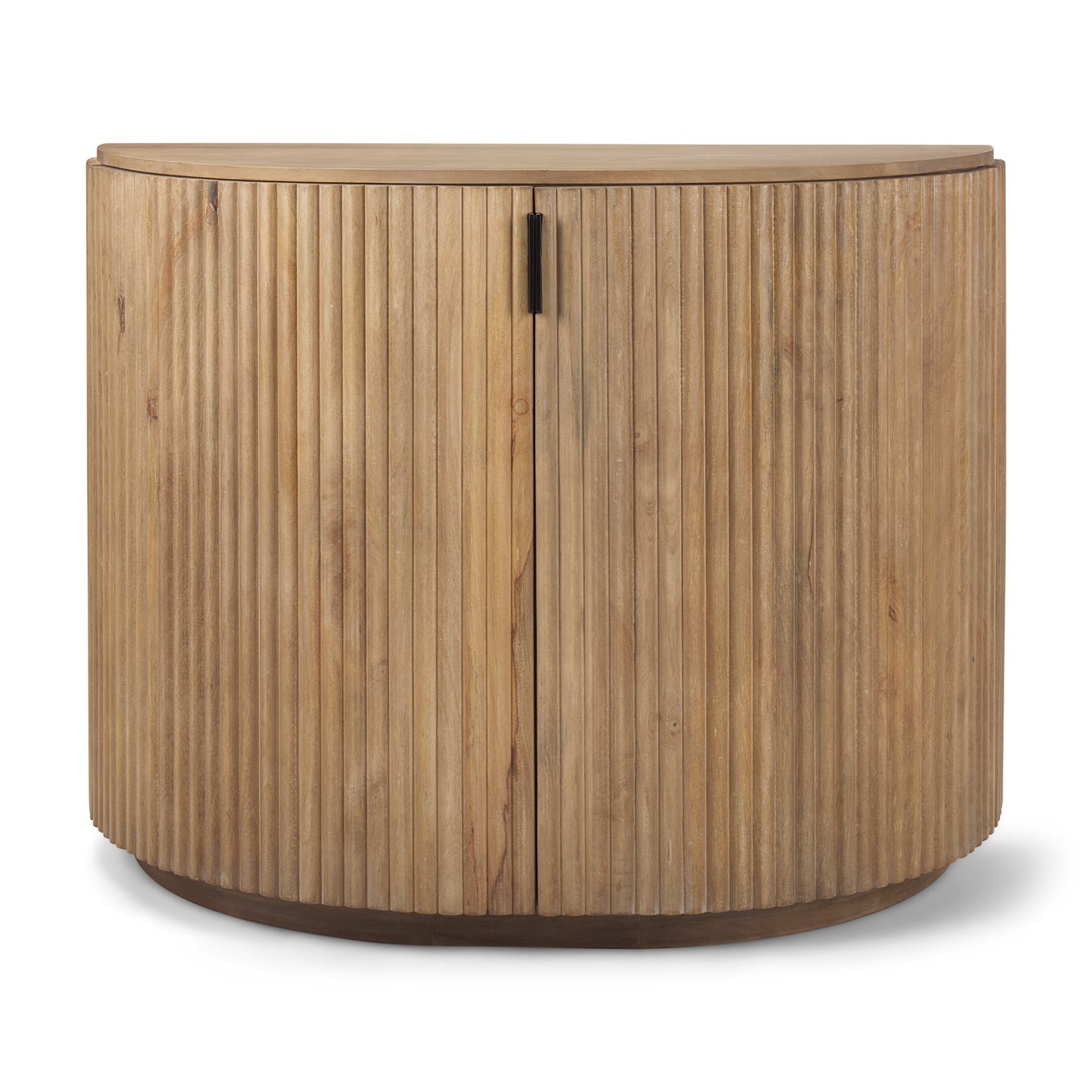 Terra Accent Cabinet Light Brown Wood | Fluted - acc-chest-cabinets