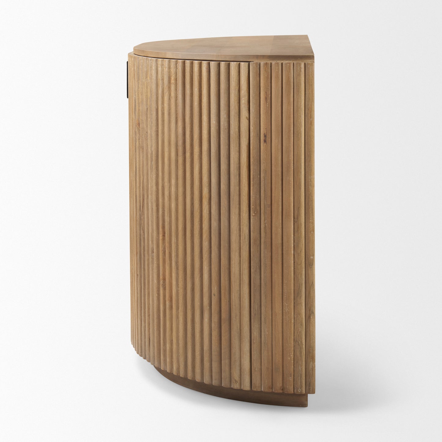 Terra Accent Cabinet Light Brown Wood | Fluted - acc-chest-cabinets