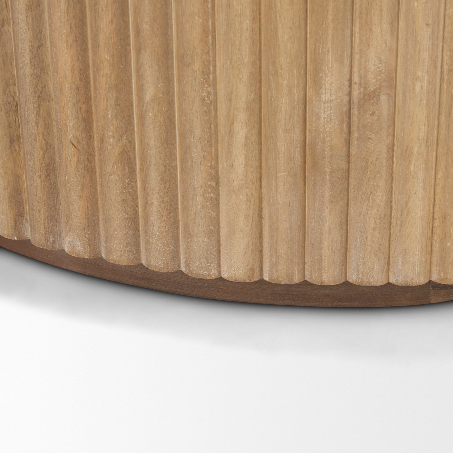 Terra Accent Cabinet Light Brown Wood | Fluted - acc-chest-cabinets