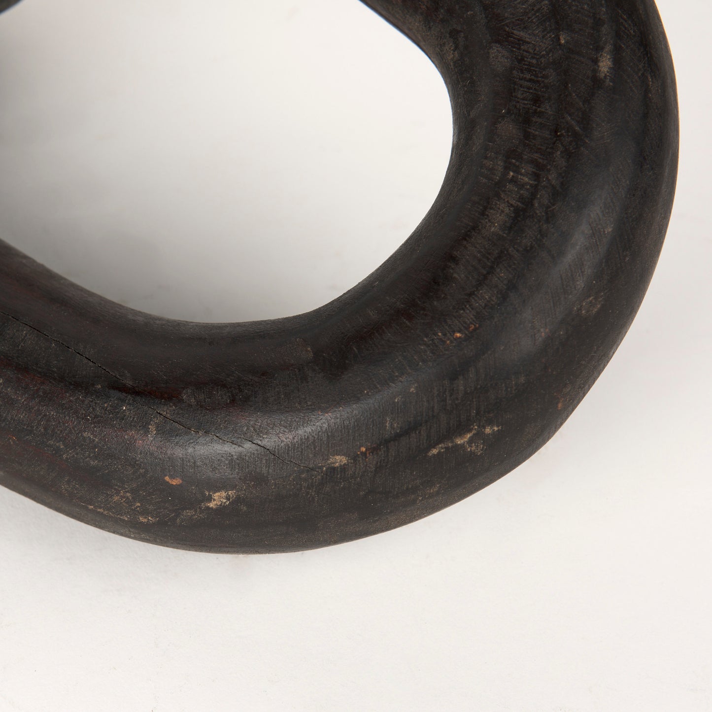 Tayla Large Black-Brown Wood Chain Link