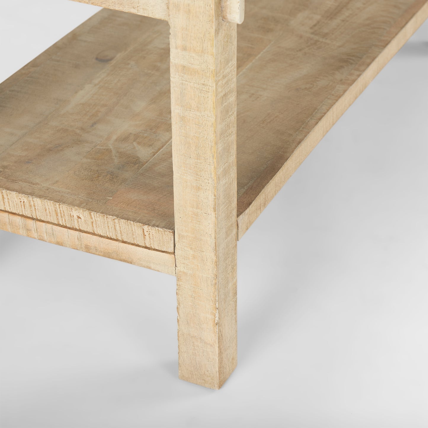 Rosie 76.8" Blonde Wood Console Table