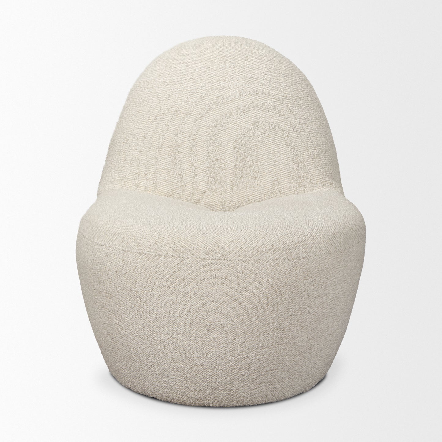 Beverly Accent Chair Cream Boucle - accent-chairs