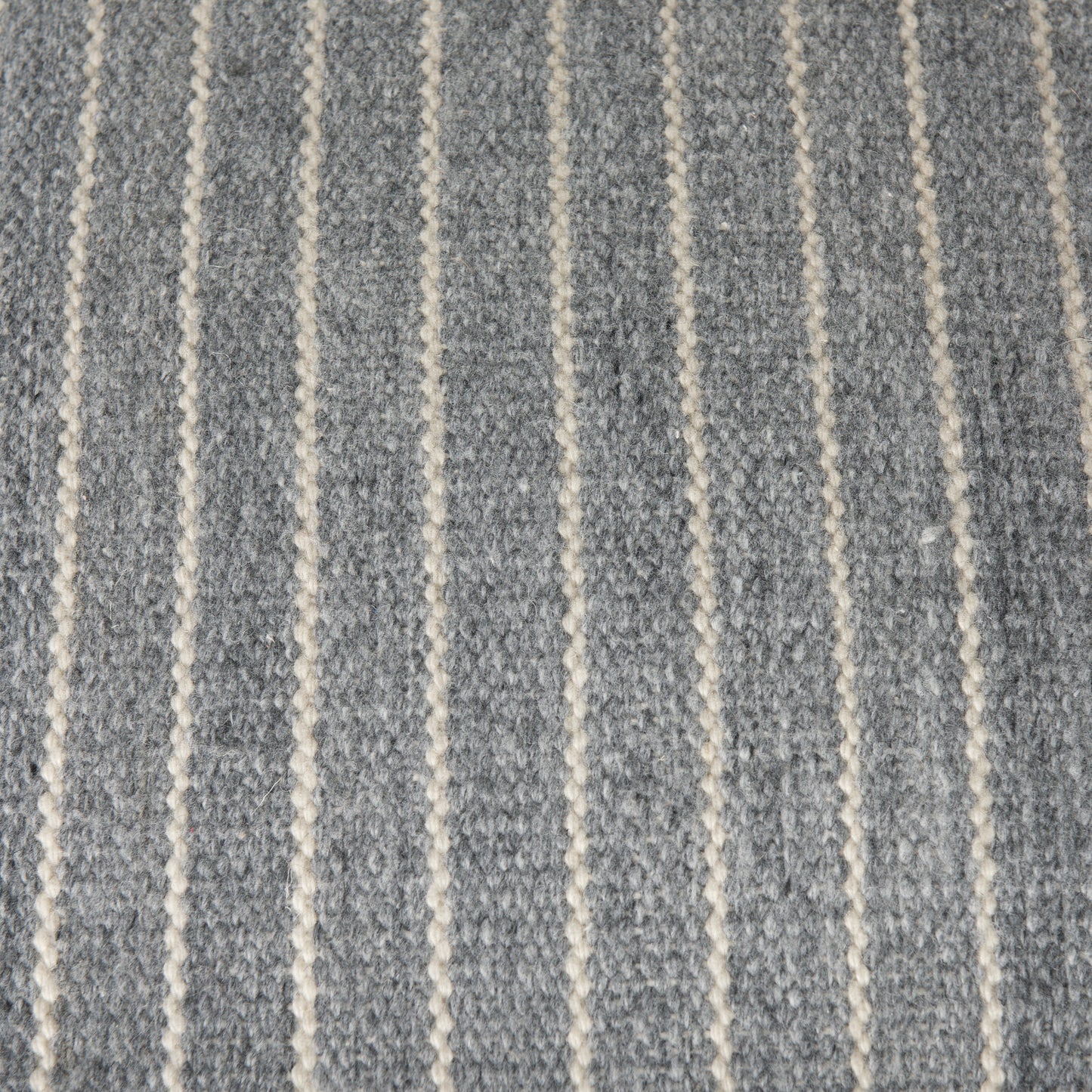 Kensie Pouf Blue | Stripes | 22 - poufs